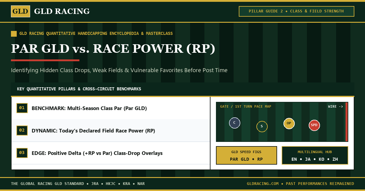 Par GLD(クラス基準値)vs. Race Power(レース戦力):隠れた降級馬・弱メンバー戦・危険な昇級人気馬の見抜き方